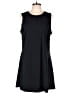 Crane Solid Black Casual Dress Size XL - photo 1