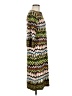 Forever Print Green Casual Dress Size M (estimated) - photo 4