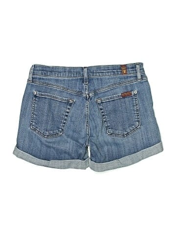 7 For All Mankind Denim Shorts (view 2)