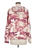 Sleeping On Snow Camo Pink Pullover Hoodie Size M - photo 2