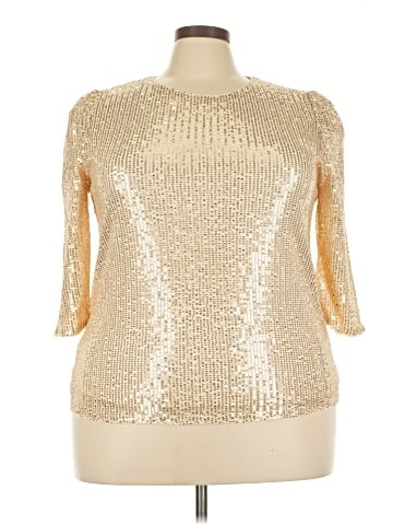 Jasambac 3/4 Sleeve Top (view 1)
