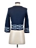 Maje 100% Polyester Blue 3/4 Sleeve Top Size Sm (1) - photo 2