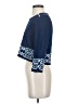 Maje 100% Polyester Blue 3/4 Sleeve Top Size Sm (1) - photo 5