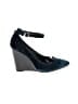 7 For All Mankind Teal Wedges Size 9 - photo 1