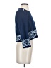 Maje 100% Polyester Blue 3/4 Sleeve Top Size Sm (1) - photo 4