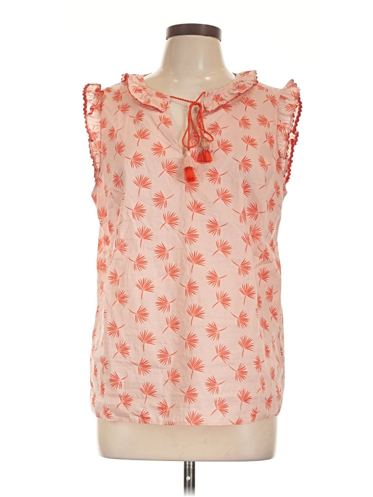 Pre-owned Boden Sleeveless Blouse In Orange