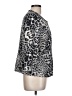 Kim Rogers Animal Print Silver Blazer Size L - photo 4
