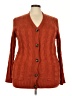 Merokeety 100% Acrylic Orange Cardigan Size XXL - photo 1