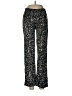 Cherokee Animal Print Black Casual Pants Size M - photo 1