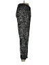 Cherokee Animal Print Black Casual Pants Size M - photo 4