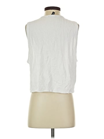 Aqua Sleeveless T-Shirt (view 2)