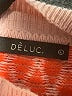 Dèluc. Chevron-herringbone Orange Pullover Sweater Size L - photo 7