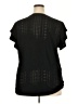 In'Voland Black Short Sleeve Top Size 20 - photo 2