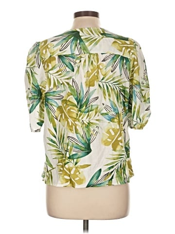 Sigrid Olsen Short Sleeve Blouse (view 2)