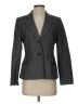 Anne Klein II Chevron-herringbone Gray Blazer Size 4 - photo 1