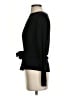 Club Monaco Solid Black Long Sleeve Top Size S - photo 5