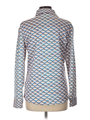 Salvatore Ferragamo Long Sleeve Silk Top (view 2)