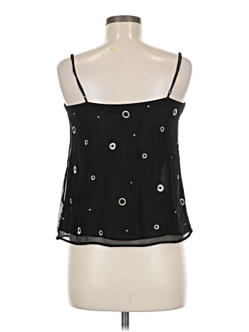 Vince. Sleeveless Silk Top (view 2)