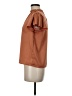 Shein Brown Short Sleeve Blouse Size 6 - photo 5