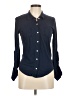 Michael Stars Blue Long Sleeve Button-Down Shirt One size - photo 1