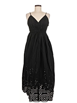 j crew black midi dress J.Crew Black Halter Neck A-Line Midi Dress main image 0