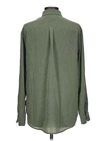 Equipment Long Sleeve Button-Down Shirt (view 2)