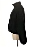 feat 100% Polyester Black Faux Fur Jacket Size M - photo 5