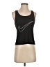 Nike 100% Polyester Black Active Tank Size XS - photo 1