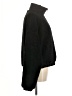 feat 100% Polyester Black Faux Fur Jacket Size M - photo 4