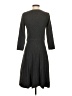 Talbots Solid Gray Casual Dress Size S - photo 2