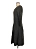 Talbots Solid Gray Casual Dress Size S - photo 5