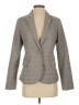 Unbranded 100% Polyester Plaid Gray Blazer Size S - photo 1