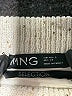 MNG Metallic Ivory Formal Skirt Size S - photo 4
