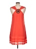 Assorted Brands 100% Polyester Orange Casual Dress Size L - photo 2