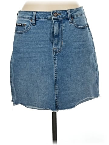 DKNY Jeans Denim Skirt (view 1)