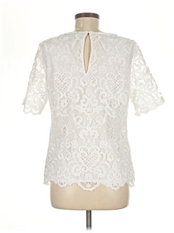 French Connection Short Sleeve Blouse (view 2)