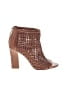 What For 100% Leather Brown Ankle Boots Size EU 36 - photo 1