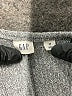 Gap Solid Gray Casual Dress Size XS - photo 7