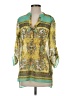 Sunny Leigh 100% Polyester Yellow 3/4 Sleeve Blouse Size S - photo 1