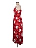 Unbranded Floral Red Casual Dress Size L - photo 5