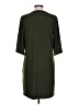 MICHAEL Michael Kors Solid Green Casual Dress Size L - photo 2