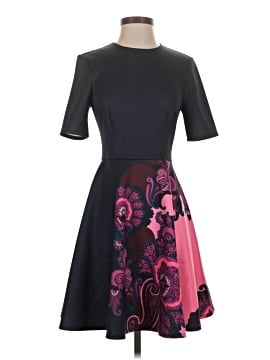 ted baker london fit and flare dress WOMEN'S SHORT RUFFLE SLEEVE V-NECK FIT & FLARE MINI DRESS –  Wholesalefashiontrends.com main image 1