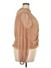 En Elly 100% Polyurethane Tan Long Sleeve Blouse Size 2X - photo 4
