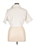 Micas Ivory Short Sleeve Blouse Size XL - photo 2