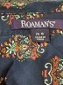 Roaman's Paisley Blue 3/4 Sleeve Button-Down Shirt Size 26 - photo 7