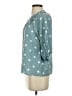 Primark Polka Dots Teal 3/4 Sleeve Blouse Size XS - photo 5