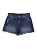 Express 100% Cotton Blue Denim Shorts Size 10 - photo 1