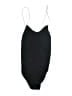 Out From Under Solid Black One Piece Swimsuit Size M - photo 1