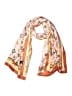 Les Petites... 100% Polyester Orange Pink Scarf Size Sm (T1) - photo 1