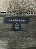 Lands' End Paisley Black Casual Dress Size L - photo 7